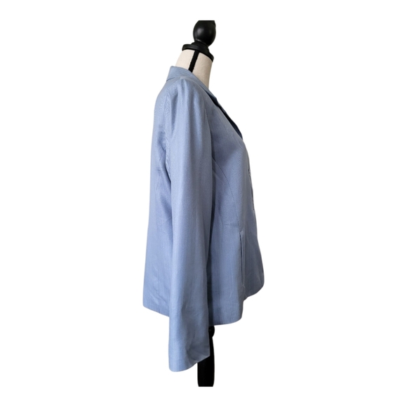 Pendelton Silk And Wool Blend Blazer Size 14 - Picture 4 of 6